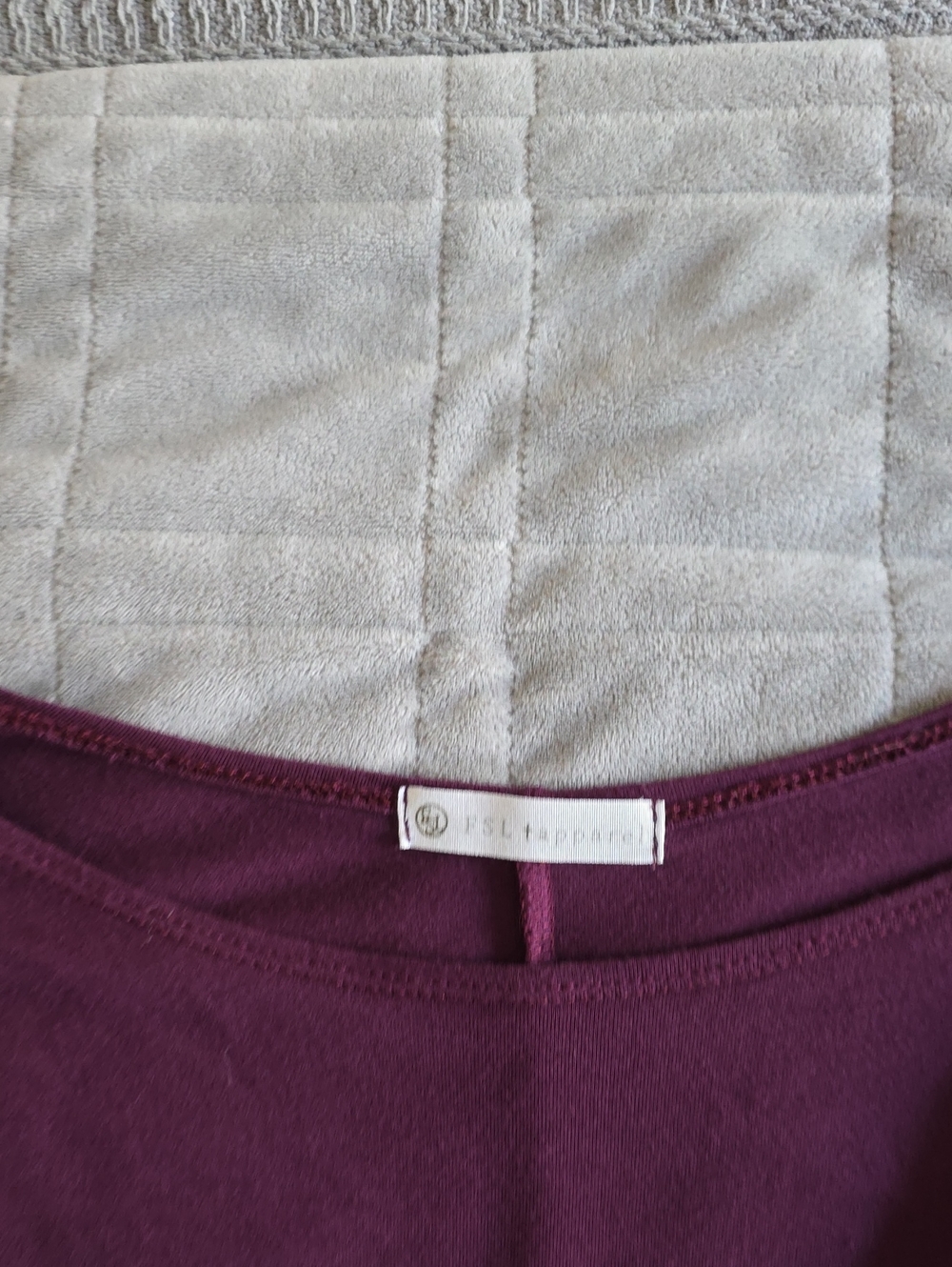 Women's Plum Long Sleeve Scoop Neck Tee
